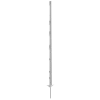 AKO Classic műanyag villanypásztor tartóoszlop, 125 cm, fehér, dupla taposóval, 5 db/cs