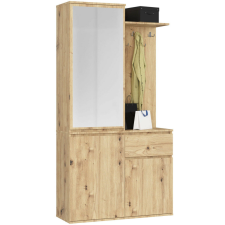 Akord Entro Előszoba Szekrény Artisan Tölgy bútor