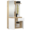 Akord Entro Előszobai Szekrényrendszer Artisan Tölgy/Fehér