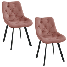 AKORD Furniture Factory 033 Étkezőszék szett 2 db - púder rózsaszín bútor
