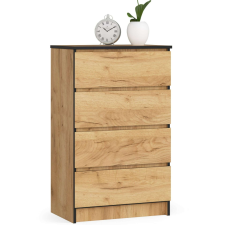 AKORD Furniture Factory 4 fiókos komód P99_60 - kézműves tölgy bútor