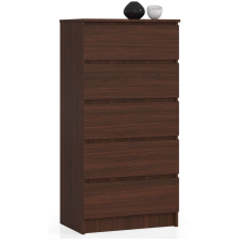 AKORD Furniture Factory 5 fiókos komód P99_60 - wenge bútor
