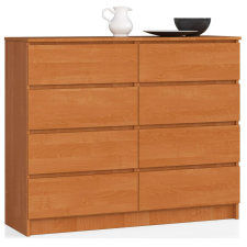 AKORD Furniture Factory 8 fiókos komód P99_120 - égerfa bútor