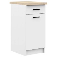 AKORD Furniture Factory Alsó Konyhaszekrény munkalappal P85_40 - fehér bútor