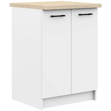 AKORD Furniture Factory Alsó Konyhaszekrény munkalappal P85_60 - fehér bútor