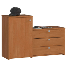 AKORD Furniture Factory Cipősszekrény komóddal P68_98 - égerfa bútor