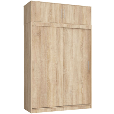 AKORD Furniture Factory Csúszó szekrény 150cm clp sonoma mono 150cm meghosszabbítással bútor