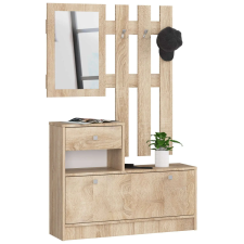 AKORD Furniture Factory Előszoba Bútor Szett Sonoma Tölgy bútor