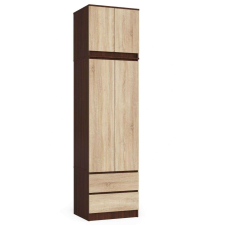AKORD Furniture Factory Gardróbszekrény bővítéssel P234_60 - wenge/sonoma bútor