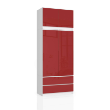 AKORD Furniture Factory Gardróbszekrény bővítéssel P234_90 - fényes piros bútor