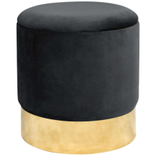 AKORD Furniture Factory Golden pouffe fekete bútor