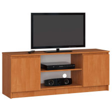 AKORD Furniture Factory Tv Szekrény 140 cm 2a 1p Éger bútor