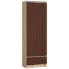  Akord Furniture Factory Zárt Polcos Szekrény R60 2D 1F CLP - Sonoma Tölgy/Wenge