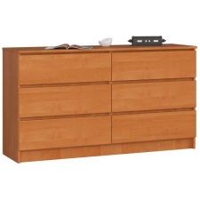 Akord Furniture Komód - Akord Furniture K140-6 - égerfa bútor