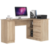 Akord Furniture Sarok íróasztal - Akord Furniture - 155 cm - sonoma tölgy