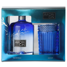  Akori gin díszdobozban 1 pohárral DRS (0,7L / 42%) gin