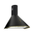 Akpo Chimney Hood Akpo WK-4 Dandys GOLD 50 cm 450 m3/h, Black