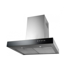 Akpo WK-4 Feniks Slim Glass páraelszívó / szagelszívó - 60 cm - inox - fekete üveg páraelszívó