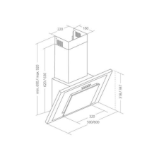 Akpo WK-4 Nero Eco 50 Wall-mounted White páraelszívó