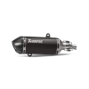 Akrapovic Slip-on kipufogó Akrapovic Vespa GTS 125 köbcenti Euro 4 fekete Akrapovic Kipufogók és alkatrészeik Kipufogók Robogó kipufogók (tuning)