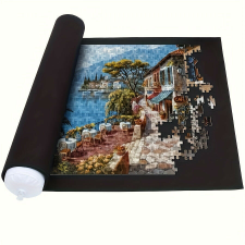 Akril szálból készült puzzle szőnyeg tároló táskával puzzle, kirakós