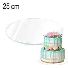  Akril torta alátét – 25 cm sütés és főzés