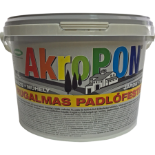 AKROPON KÜL-ÉS BELTÉRI PADLÓFESTÉK KOPÁSÁLLÓ RUGALMAS 4L VILÁGOSSZÜRKE fal- és homlokzatfesték