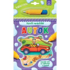 Aksjomat Kiadó Kifestő varázstollal - Autók - Használj vizet, és feléleszted a színeket! gyermek- és ifjúsági könyv