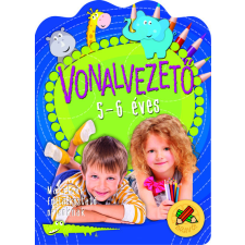 Aksjomat Kiadó Vonalvezető 5-6 éves - Matricás foglalkoztató ovisoknak gyermek- és ifjúsági könyv