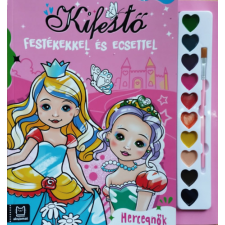Aksjomat Kifestő festékekkel és ecsettel - Hercegnők kreatív és készségfejlesztő