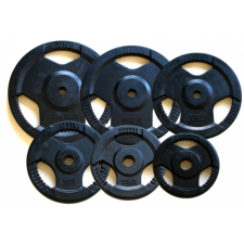 Aktivsport Gumírozott súlyzótárcsa 15 kg 31 mm súlytárcsa