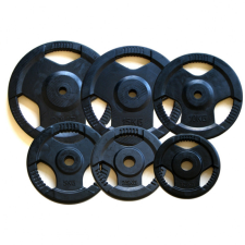 Aktivsport Gumírozott súlyzótárcsa 15 kg 51 mm súlytárcsa