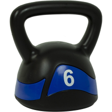 Aktivsport kettlebell 6 kg műanyag bevonattal kettlebell