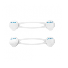 AKUKU Biztonsági Gyerekzár - Fehér bababiztonság