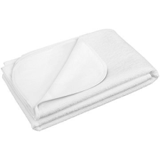 AKUKU Vízálló frottír alátét 60 × 120 cm, fehér pelenkázó matrac