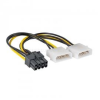 Akyga Adapter 2x Molex/PCI-Express 8-pin AK-CA-29 (AK-CA-29)
