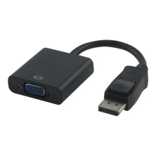 Akyga AK-AD-36 VGA-F/DisplayPort-M Fekete adapter audió/videó kellék, kábel és adapter