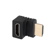 Akyga AK-AD-70 HDMI-M / HDMI-F 90° up adapter kábel és adapter