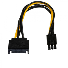 Akyga AK-CA-30 Adapter SATA to PCI-Express 6-pin kábel és adapter