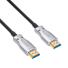 Akyga AK-HD-100L 10m optikai AOC v2.1 HDMI kábel kábel és adapter
