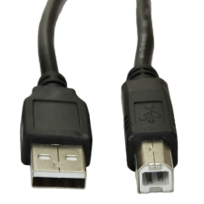 Akyga AK-USB-18 USB 2.0 Cable A-B 5m Black kábel és adapter