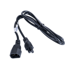 Akyga Clover Leaf tápkábel 1.5m AK-NB-09A kábel és adapter