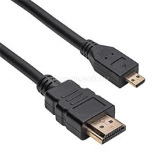 Akyga HDMI / micro HDMI ver. 1.4 AK-HD-15R 1.5m kábel (AKHD15R) kábel és adapter