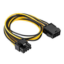 Akyga PCI Express 8-pin / 6+2-pin adapter (AK-CA-82) kábel és adapter