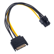 Akyga SATA / PCI-Express 6-pin adapter (AK-CA-30) (AK-CA-30) kábel és adapter
