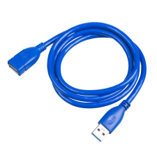 Akyga USB 3.0 hosszabbító kábel 1m - Kék (AK-USB-28) kábel és adapter