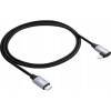 Akyga USB kábel USB-C® dugó, Apple Lightning dugó 1.00 m Fekete AK-USB-56 (AK-USB-56)