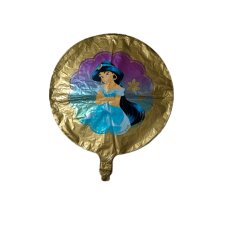 Aladdin Jázmin hercegnő fólia lufi- 45cm party kellék