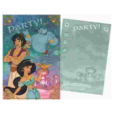 Aladdin Party Meghívó party kellék
