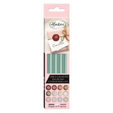 Aladine Eukaliptusz zöld pecsétviasz rúd - Eucalyptus Green - Wax Stick (4 db) pecsételés